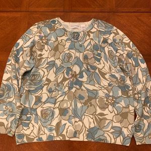 Alfred Dunner floral sweater